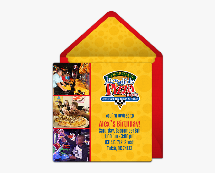 Incredible Pizza Company, Transparent Clipart