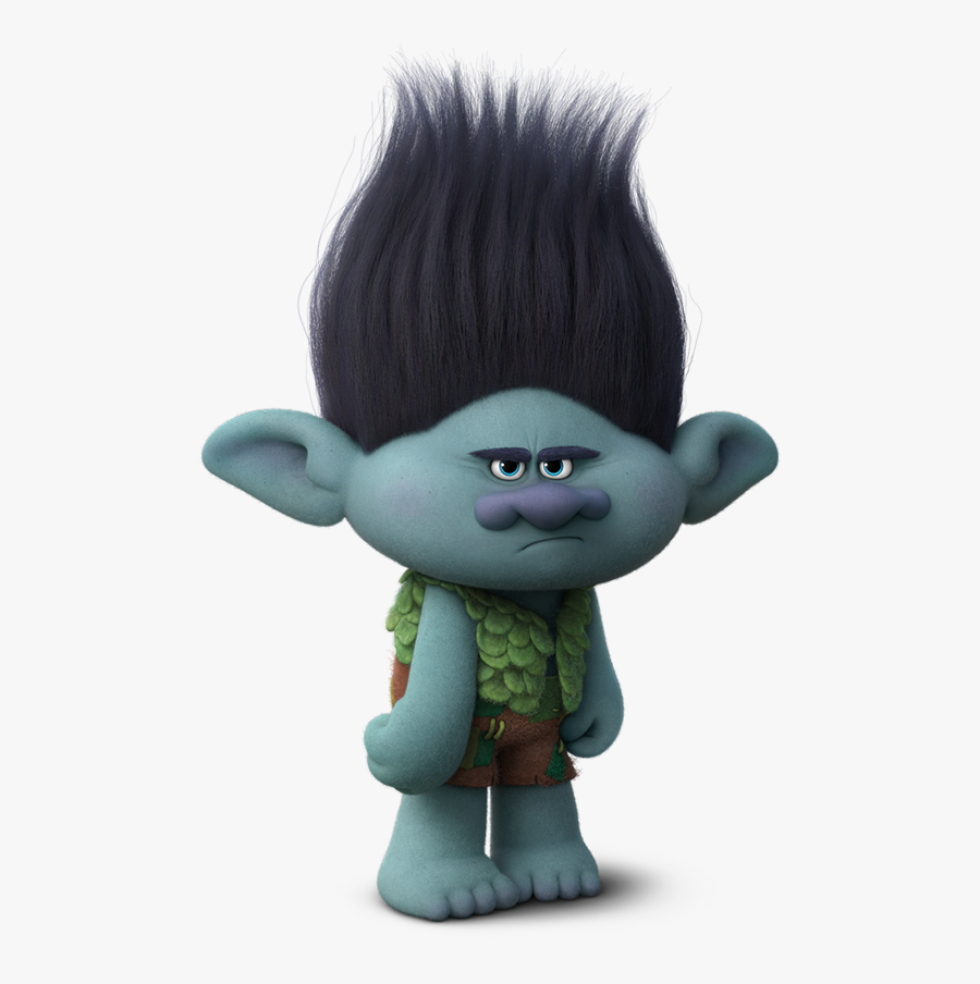 Transparent Troll Clipart - Gray Troll From Trolls, Transparent Clipart