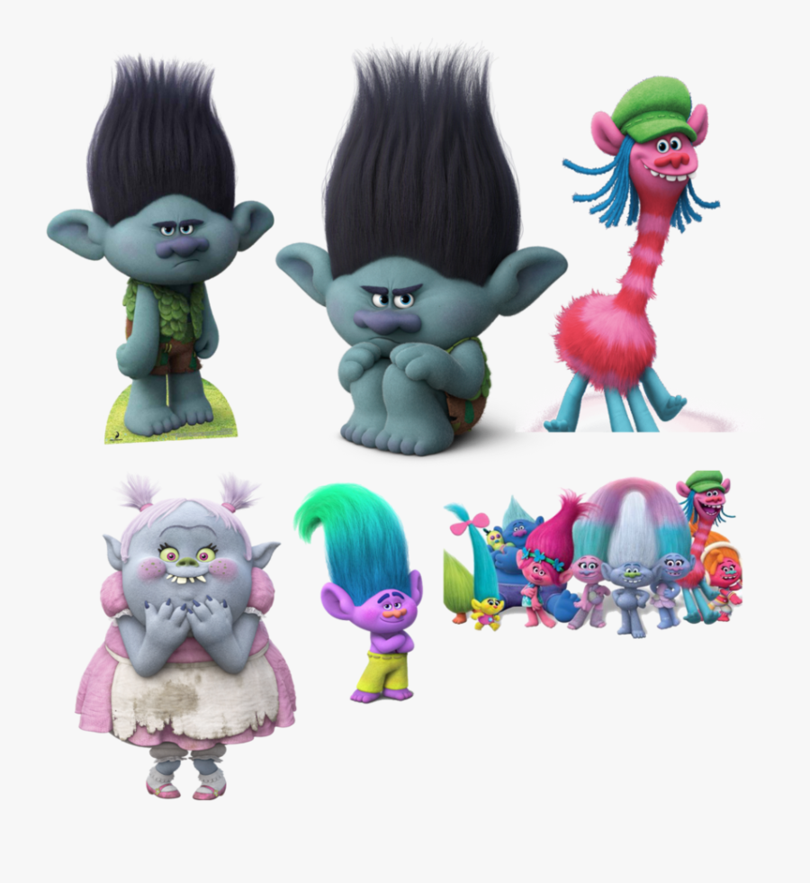 Trolls Movie Selfie Frame Photo Booth Prop Poster , - Trolls King Gristle, Transparent Clipart