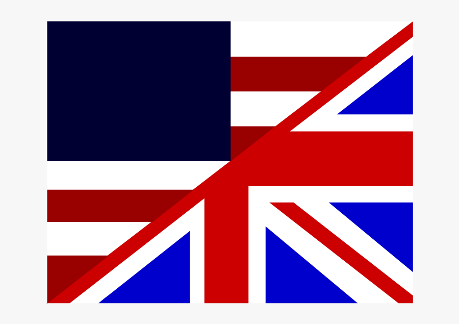 British And Spanish Flag, Transparent Clipart