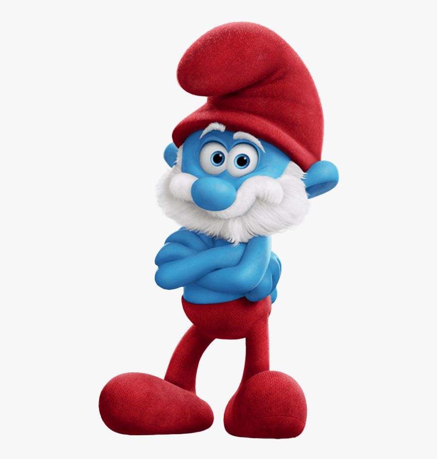 Papa Smurf Smurfs The - Smurfs The Lost Village Characters, Transparent Clipart
