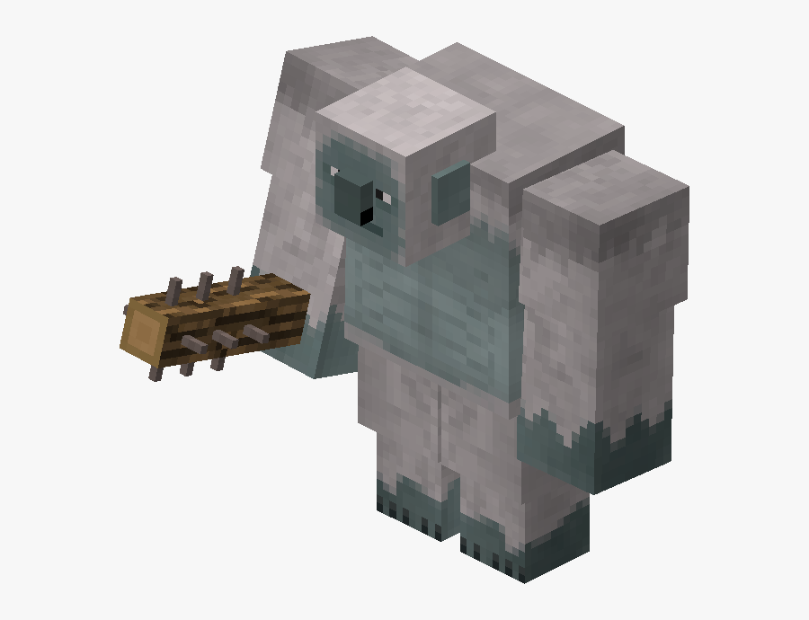 Transparent Snow Particles Png - Minecraft Ice Troll, Transparent Clipart