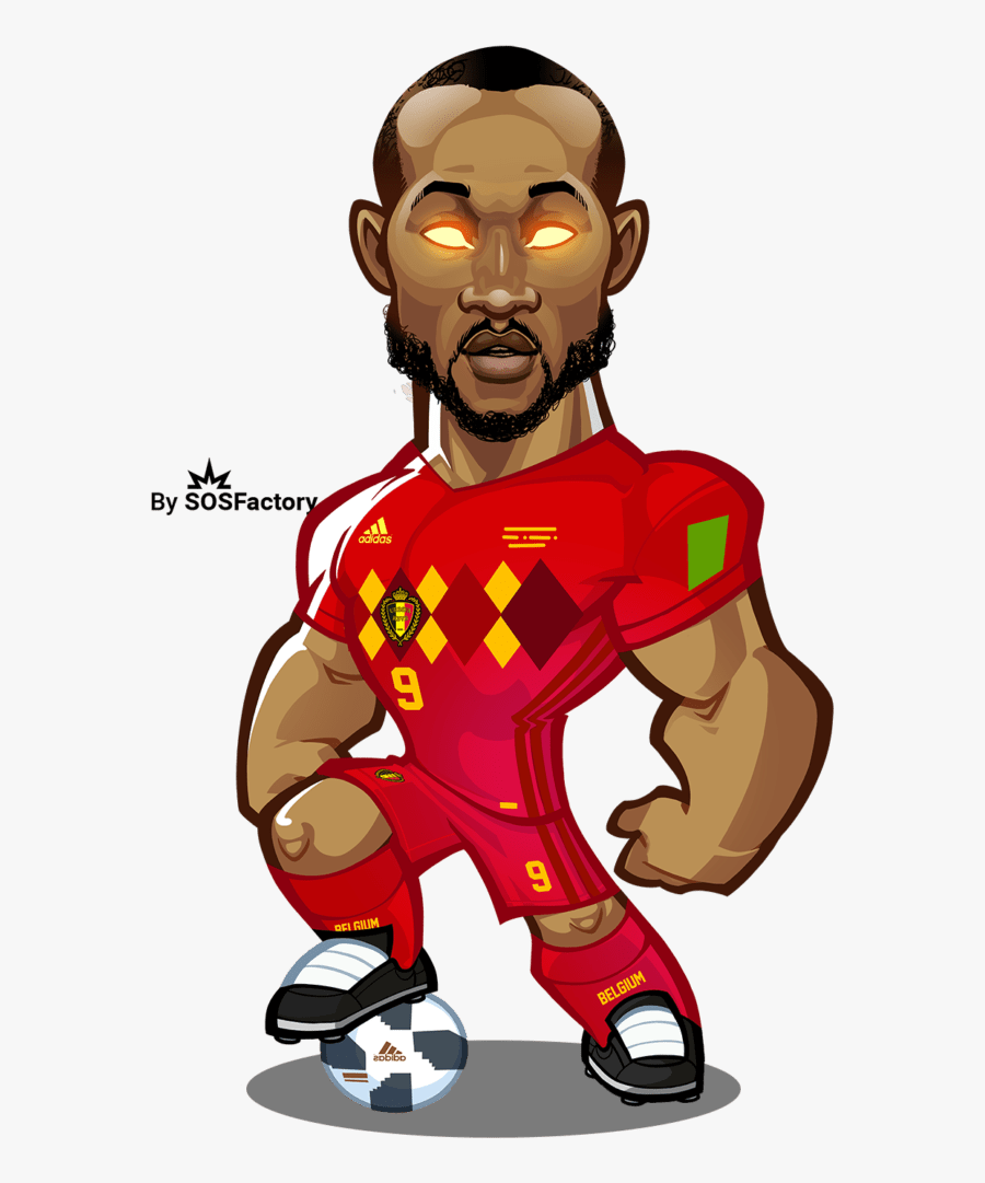 Caricatura De Lukaku Clipart , Png Download - World Cup 2018 Mascotization Project, Transparent Clipart