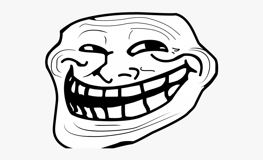 Troll Face, Transparent Clipart