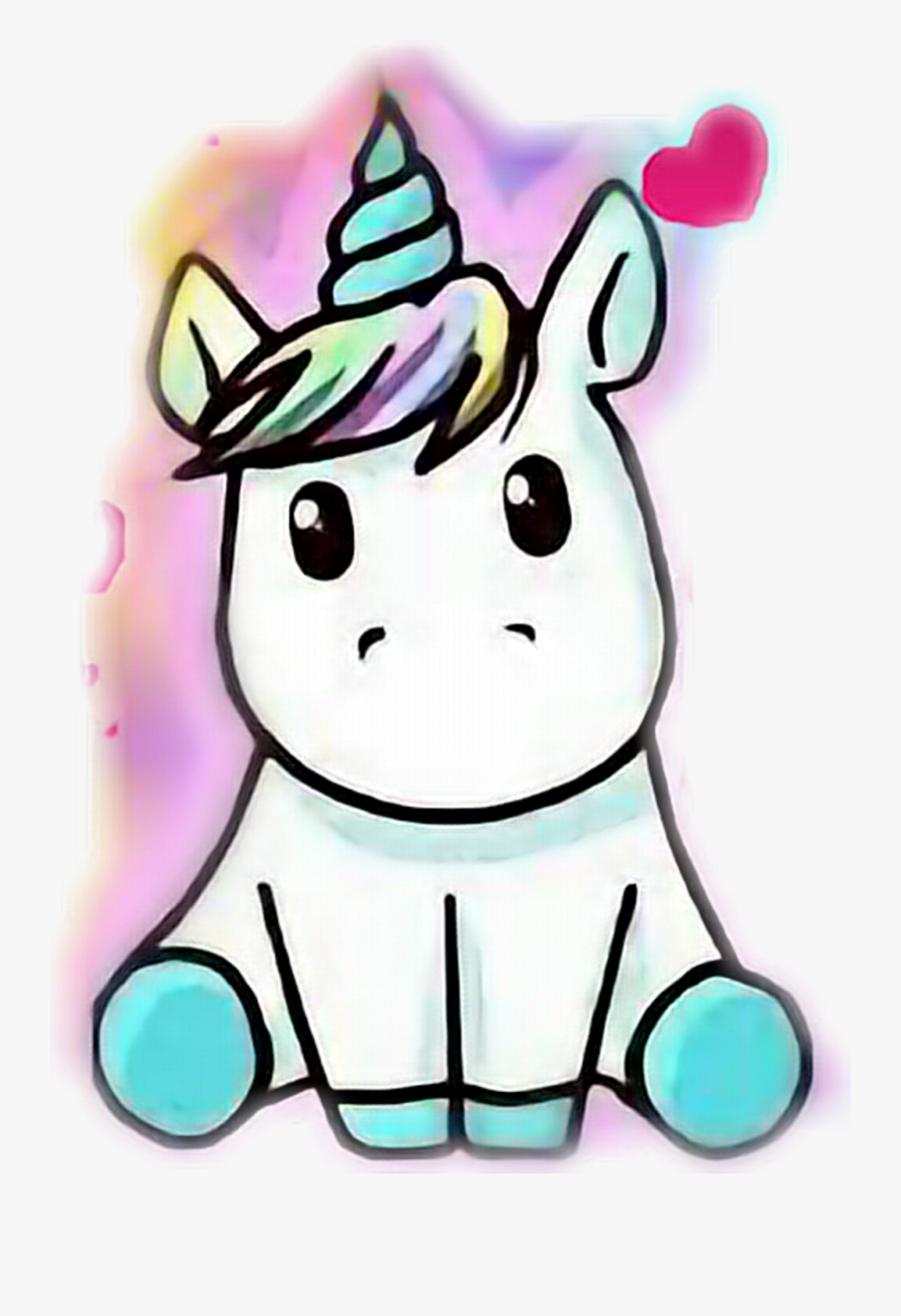 Unicornio Clipart Bebe - Unicorn Cartoon With Headphones, Transparent Clipart