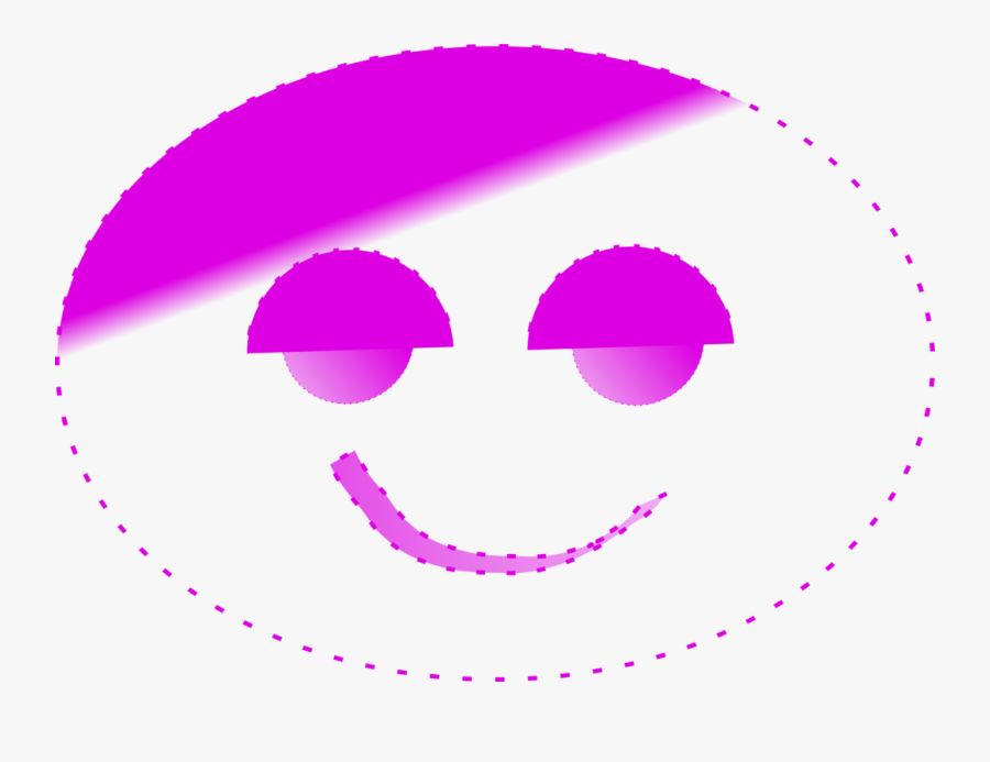 Text,violet,magenta - Smiley, Transparent Clipart