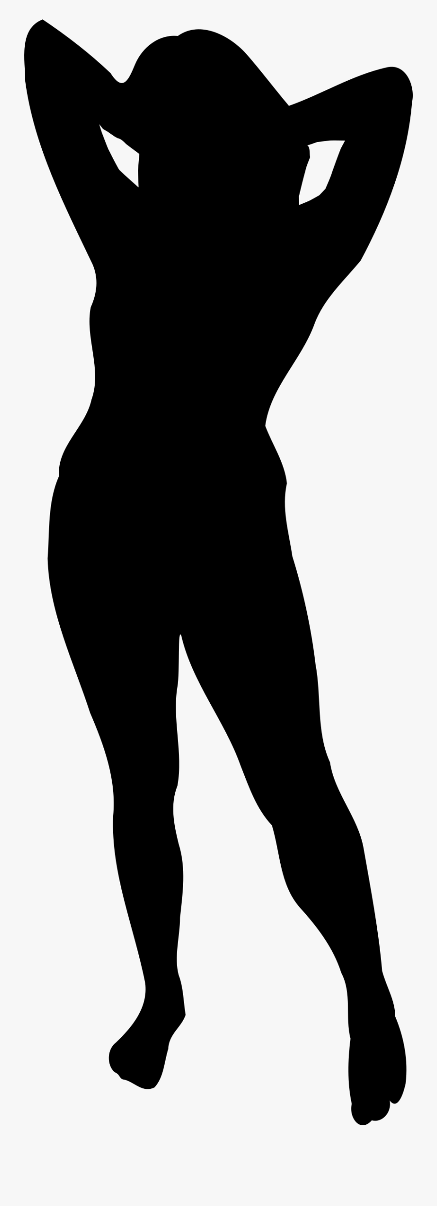 Silhouette Doctor Who At Getdrawings - Black Woman Silhouette Body, Transparent Clipart
