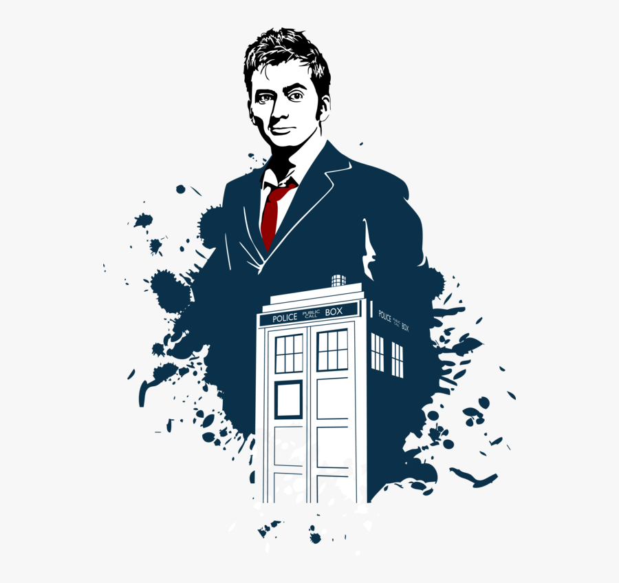 Fourth Doctor Martha Jones Doctor Who Tenth Doctor - David Tennant Doctor Vector, Transparent Clipart