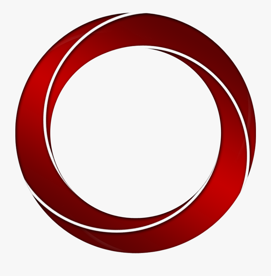 Red Circle Logo - Template Circle Logo Png, Transparent Clipart