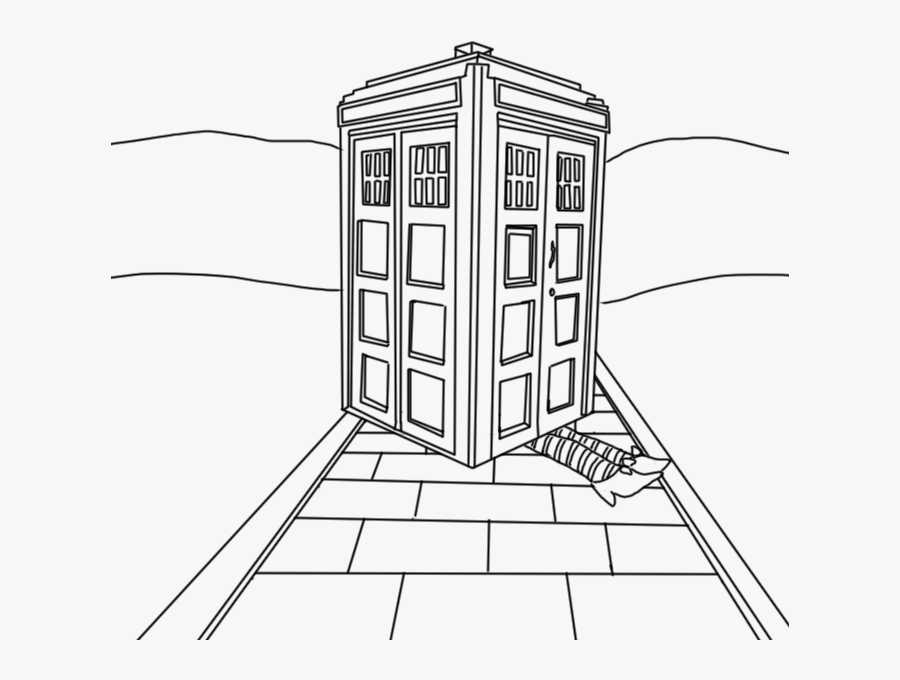 Dr Who Colouring Pages - Coloring Book, Transparent Clipart