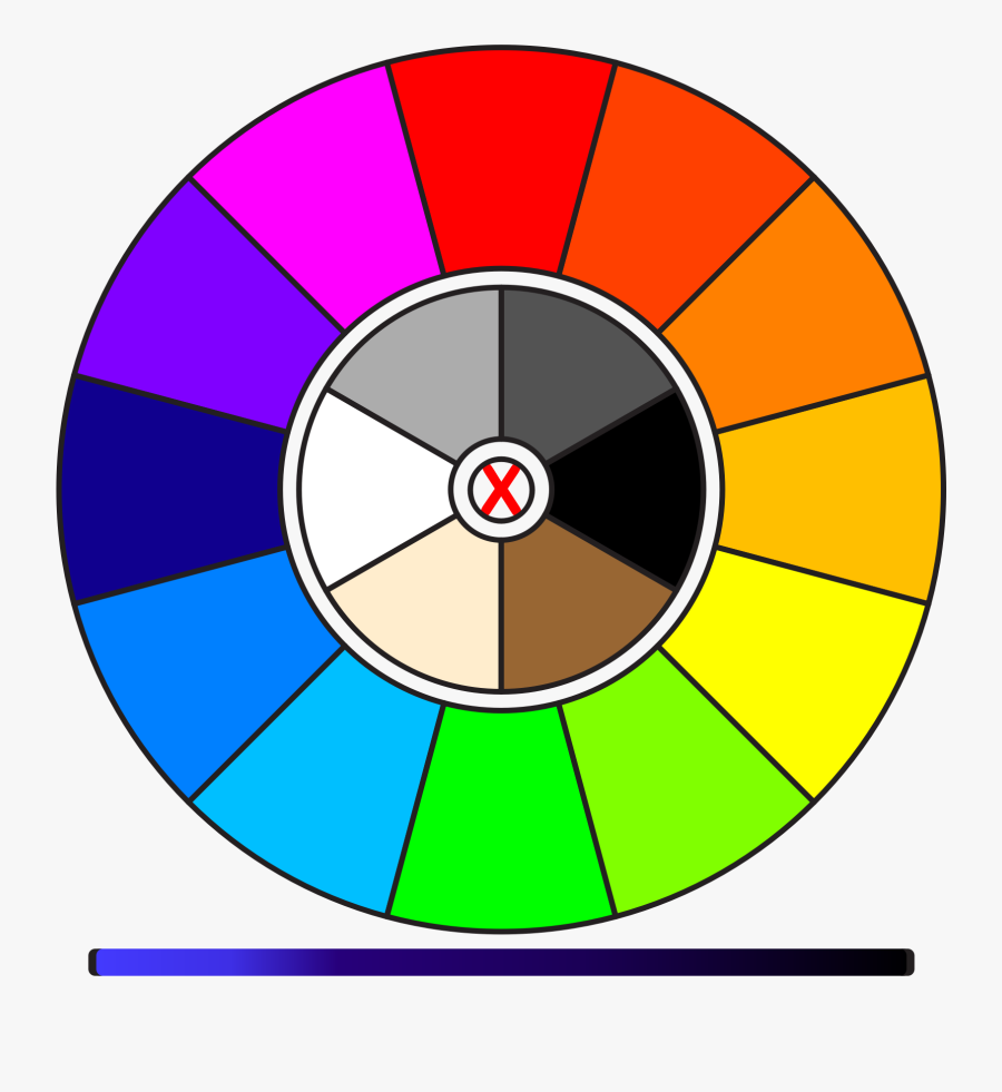 Symmetry,area,circle - Light And Dark Colors Clipart, Transparent Clipart