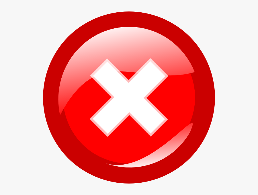 Error Icon, Transparent Clipart