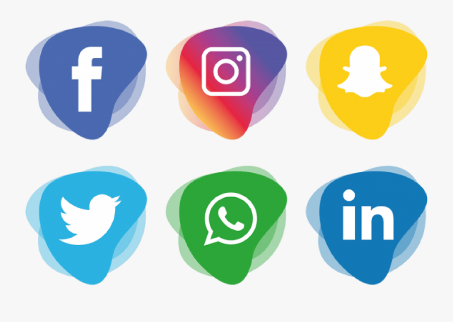 Social Media Logo Png Clip Art Free - Facebook Instagram Logo Png, Transparent Clipart