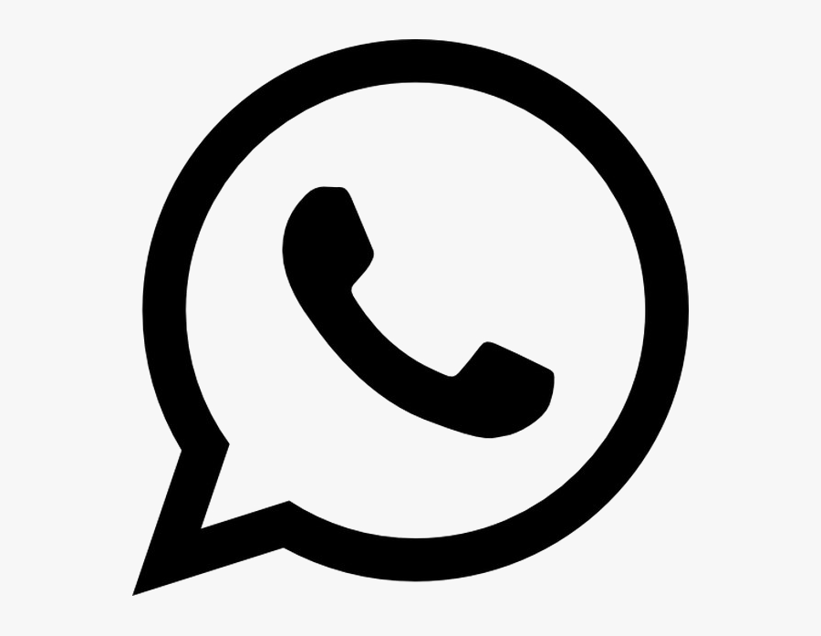 Whatsapp Messenger Transparent Image - Simbolo Telefono Y Whatsapp, Transparent Clipart