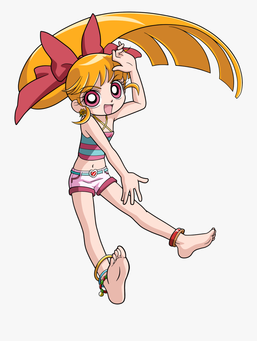 Powerpuff Girls Z Blossom Pj Pose - Momoko Akatsutsumi, Transparent Clipart