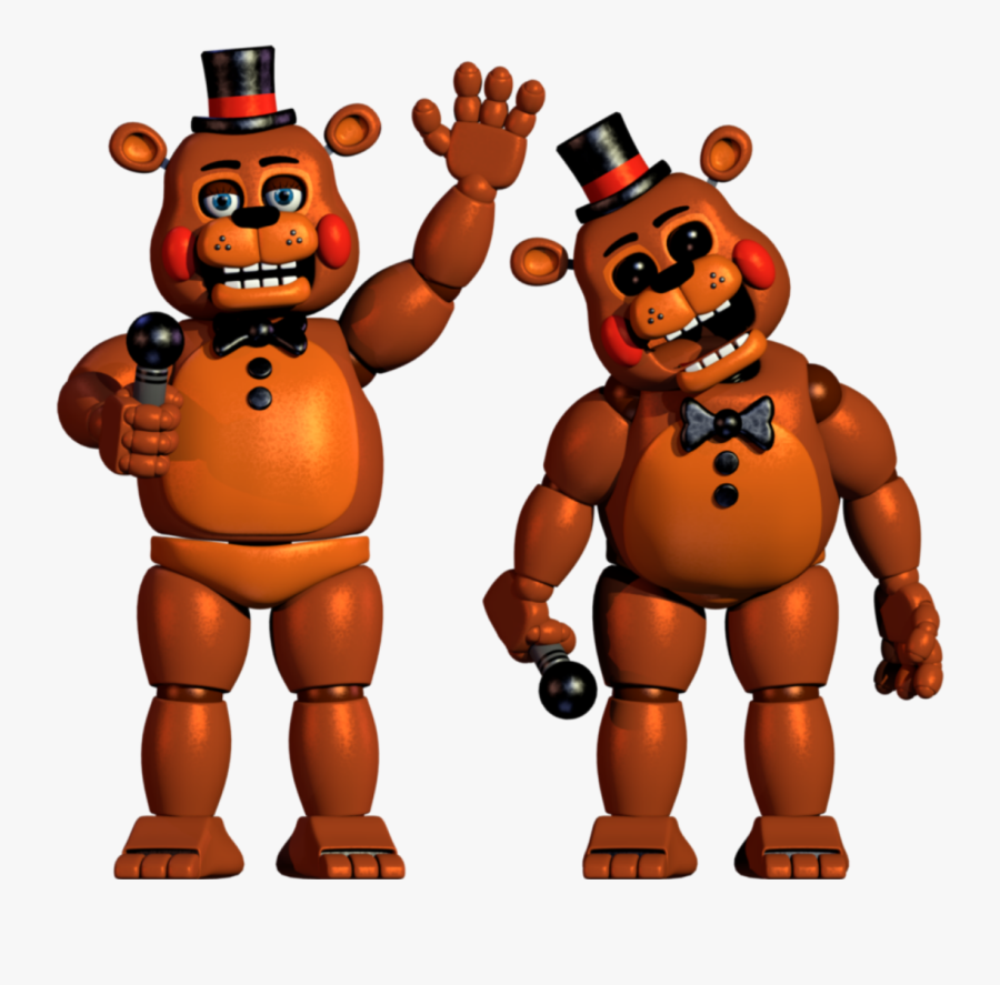 Freddy Clipart Png - Fnaf 2 Toy Freddy, Transparent Clipart