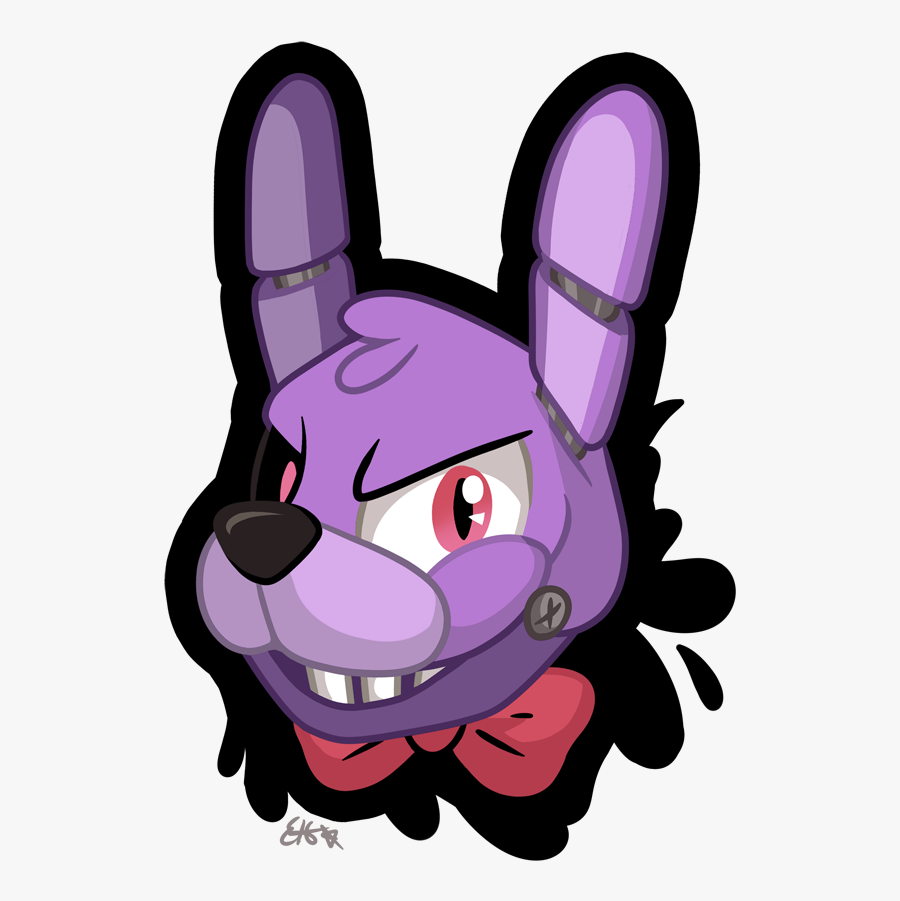 Bonnie The Bunny Fnaf Clipart , Png Download - Bonnie Five Nights At Freddy's Fan Art, Transparent Clipart