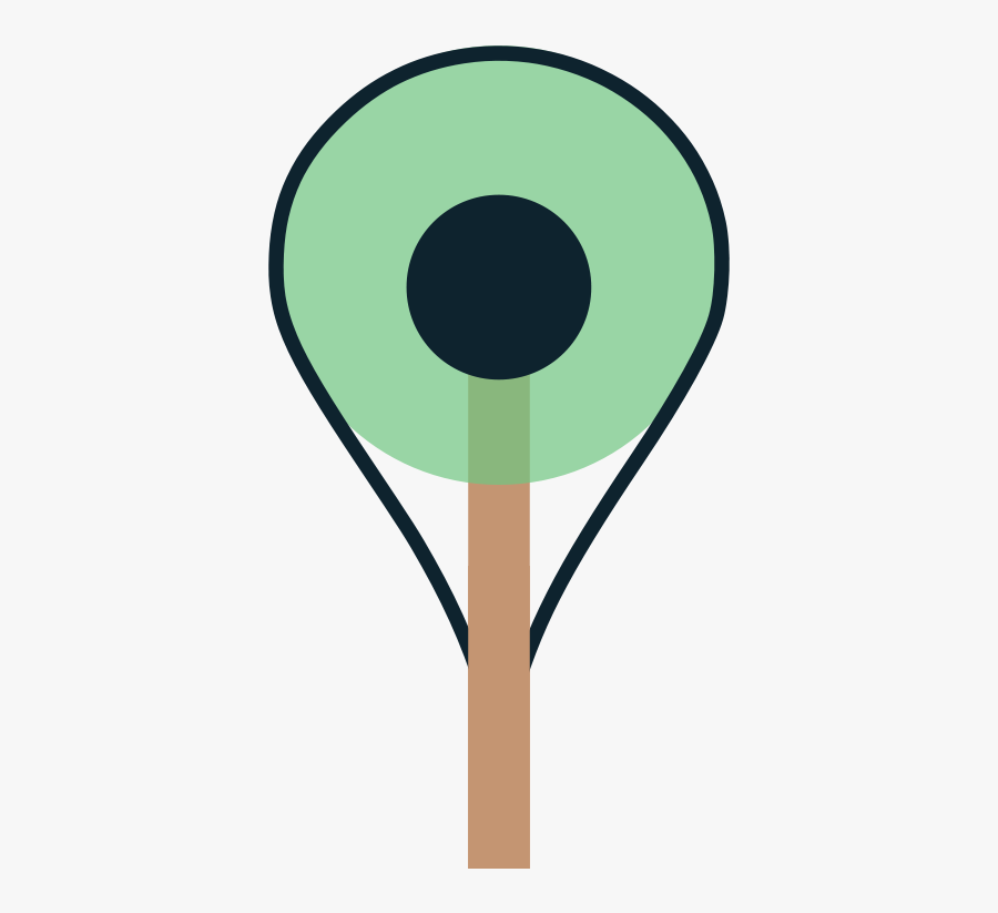 Pinmap-tree - Racketlon, Transparent Clipart