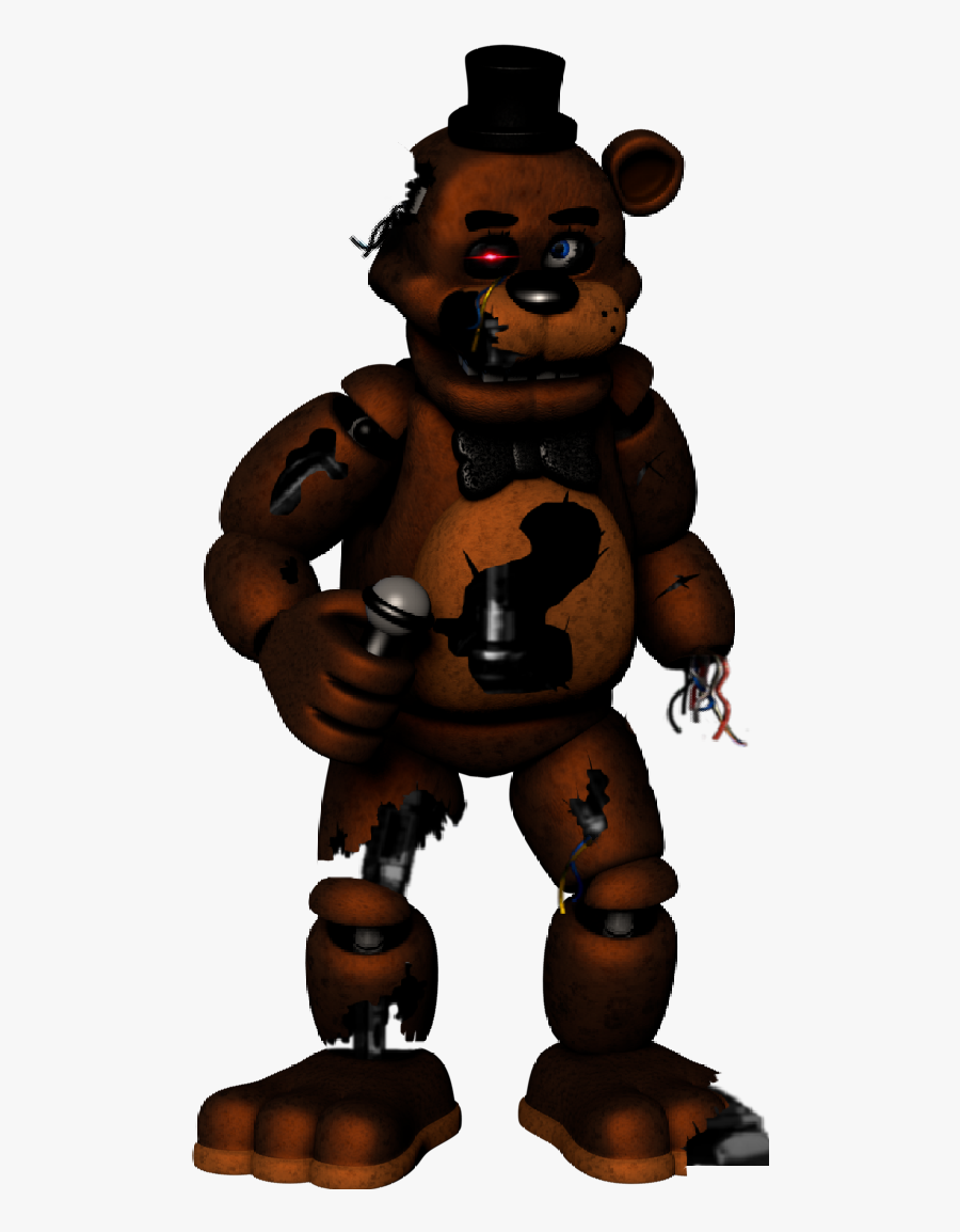 Hey Everybody, Midnight Here With Another Fnaf Edit - Full Body Freddy Fazbear, Transparent Clipart