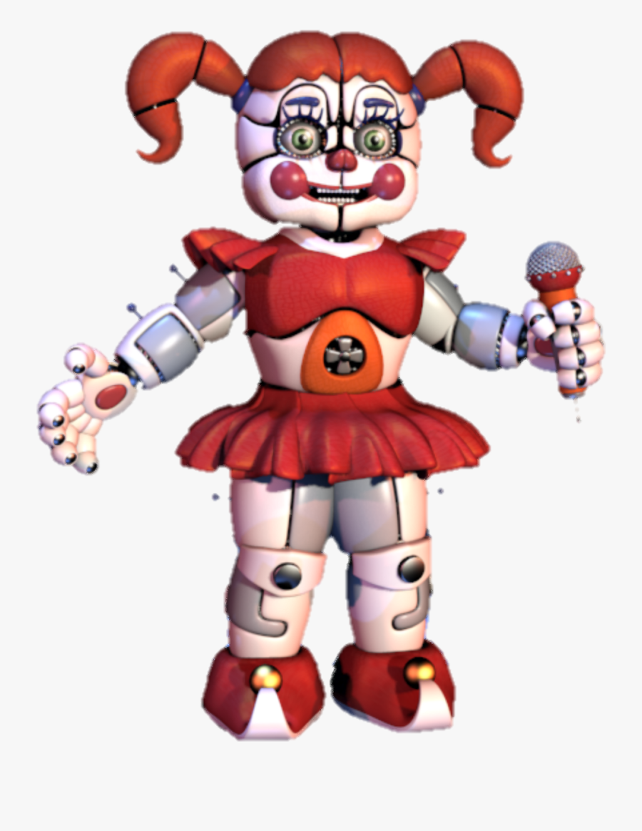 Cartoon,clip Character,mascot,style - Baby Five Nights At Freddy's, Transparent Clipart