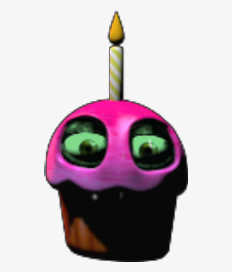 fnaf blacklight cupcake