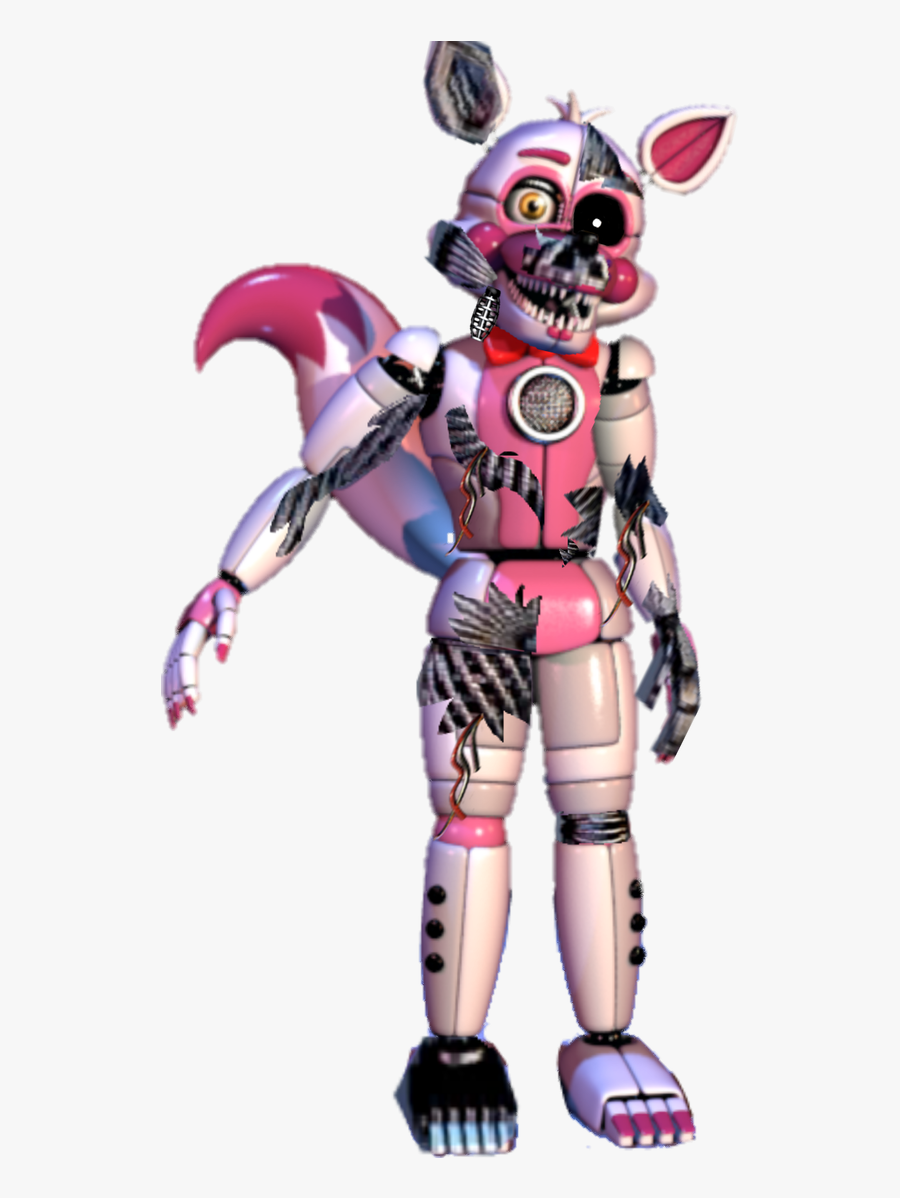 Transparent Nightmare Foxy Png - Funtime Foxy Full Body, Transparent Clipart