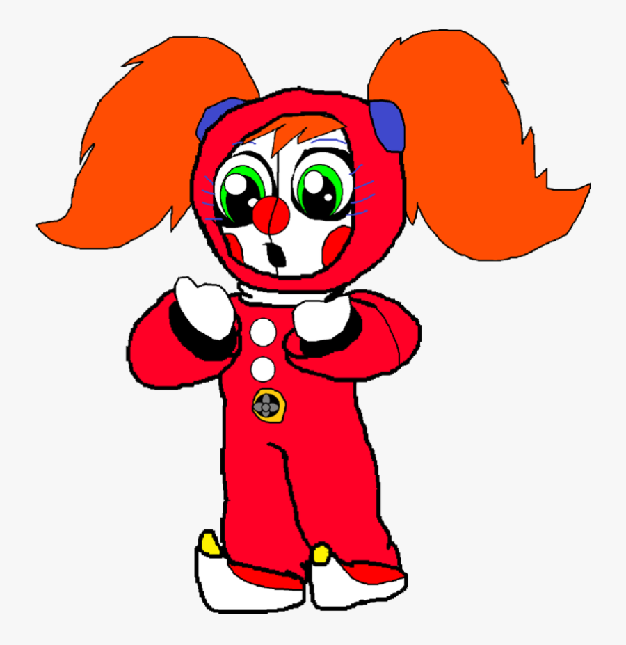 Baby Vector Illustration - Fnaf Reborn Baby, Transparent Clipart