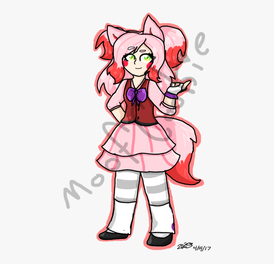 [fnaf Fusion] Baby Fox By Moofcookie - Fusion Fnaf, Transparent Clipart