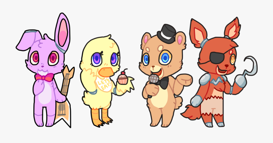 Five Nights At Freddy S By Puqqie - Five Nights At Freddy's Cute Gif, Transparent Clipart