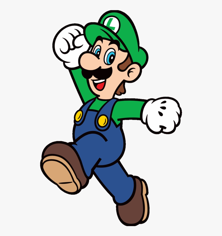 Mario Super Clipart Free And Luigi Transparent Png - Super Mario Luigi, Transparent Clipart