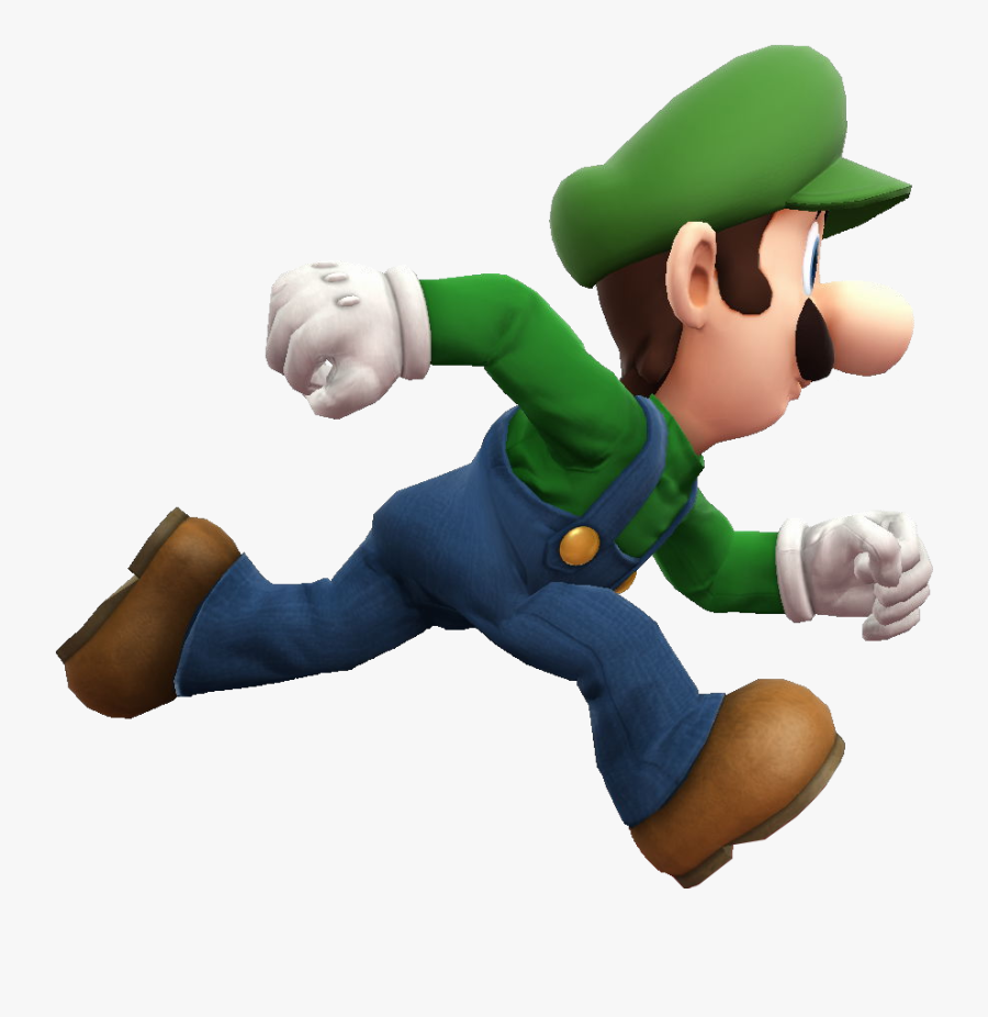 Luigi Clipart Pixel - Mario And Luigi Running, Transparent Clipart