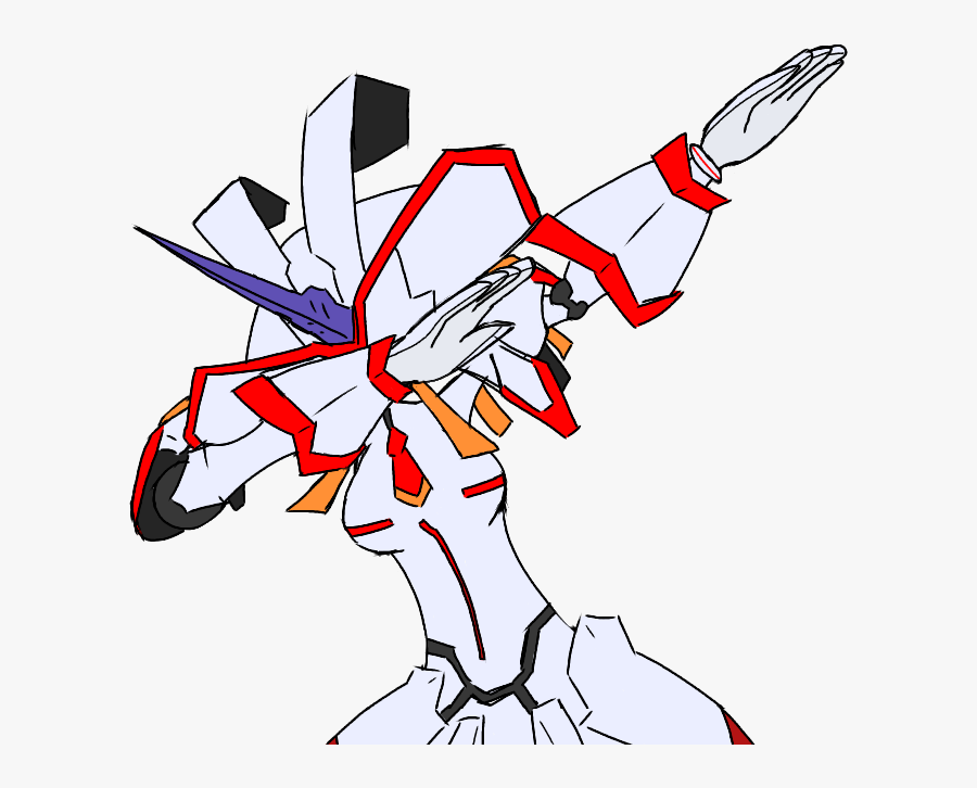 I Will Rival Him With Four High Quality Dabs - Dabbing Zero Two, Transparent Clipart