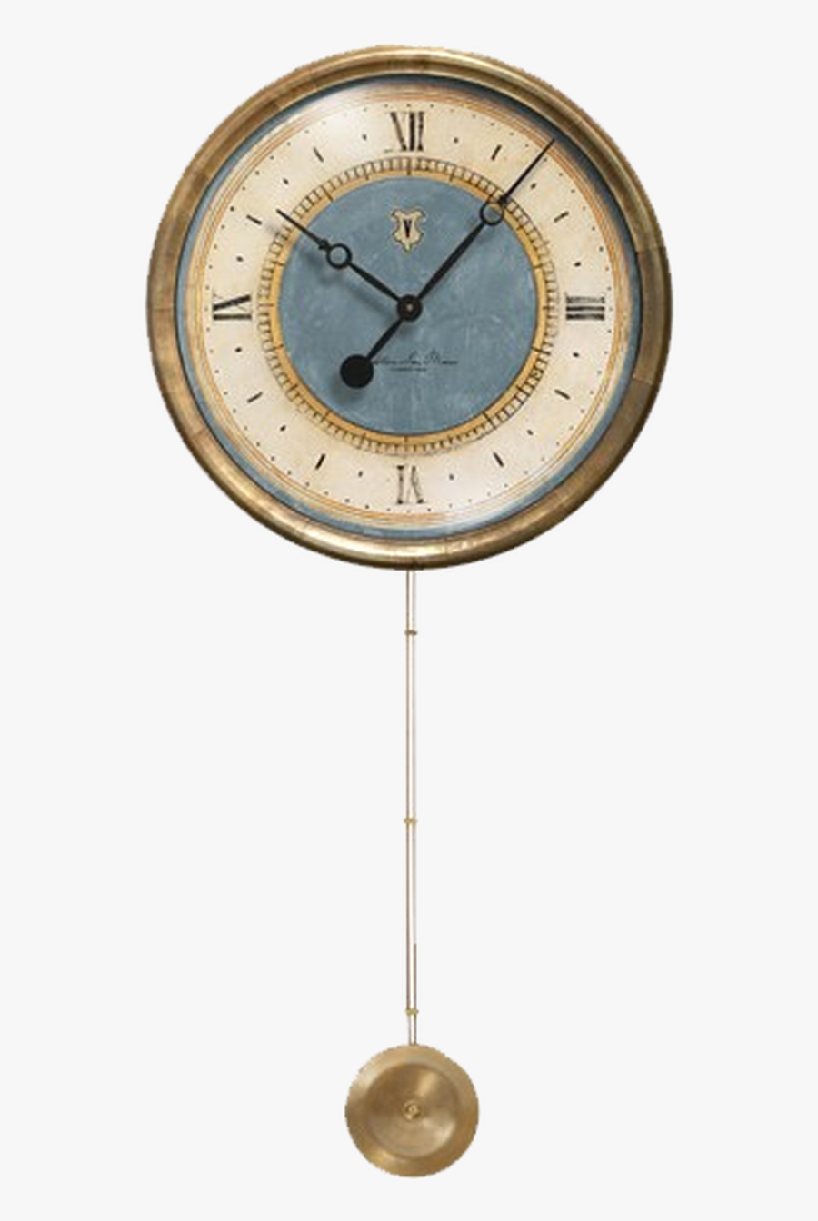 Caffe Venezia Azure - Animated Pendulum Clock Png, Transparent Clipart