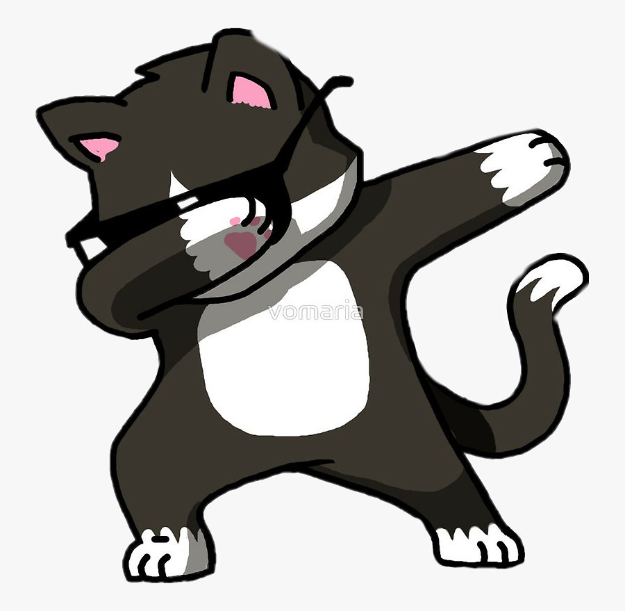 Cat Dabbing - Dab Cat Png, Transparent Clipart