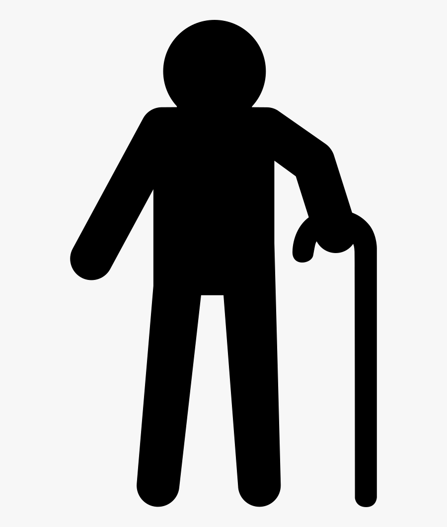 Grandfather Silhouette Comments - Grandfather Clipart Silhouette, Transparent Clipart