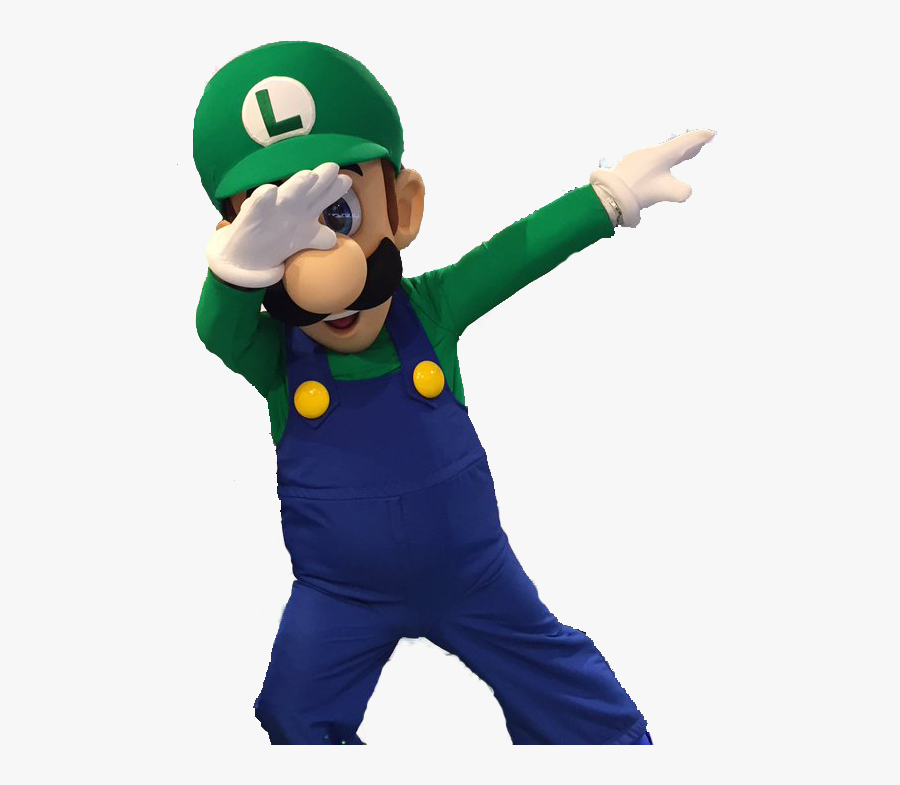 Clip Art Dab Transparent - Luigi Dabbing , Free Transparent Clipart - Clipa...