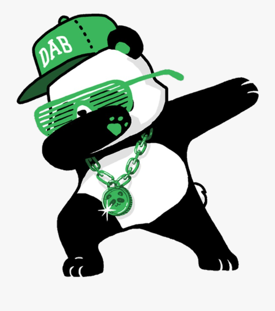 #panda #dabbing #animal - Dabbing Panda, Transparent Clipart