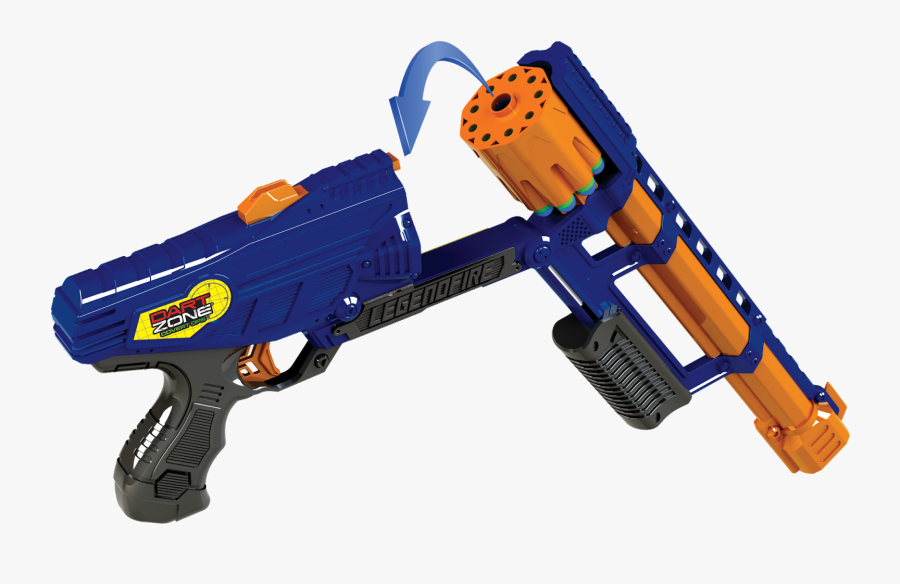 Nerf Dartblaster Toy Darts Firearm - Water Gun, Transparent Clipart