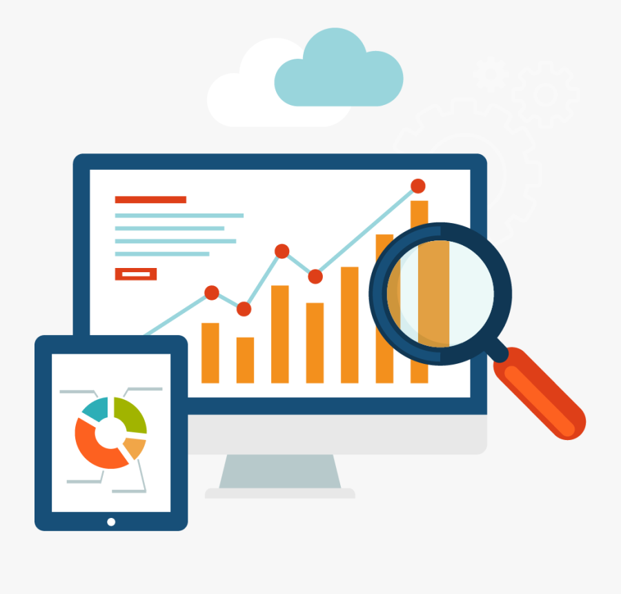 Teamwork Clipart Data Migration - Flat Design Marketing Png, Transparent Clipart