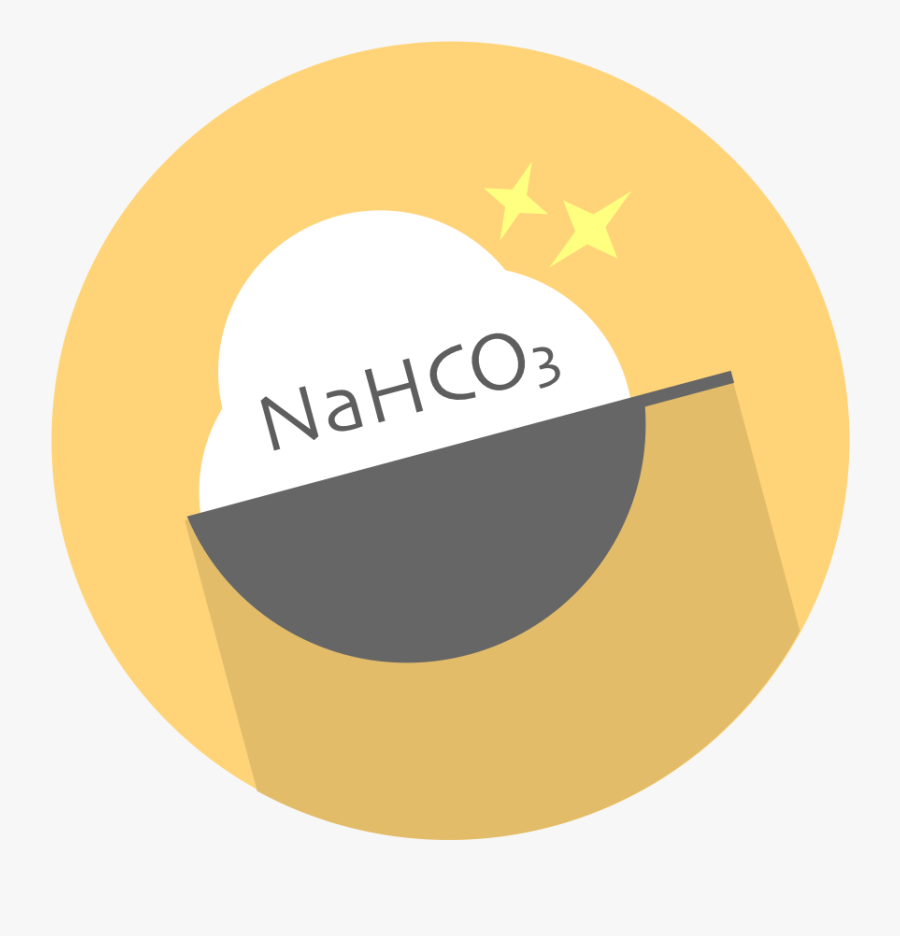 Baking Soda - Circle, Transparent Clipart