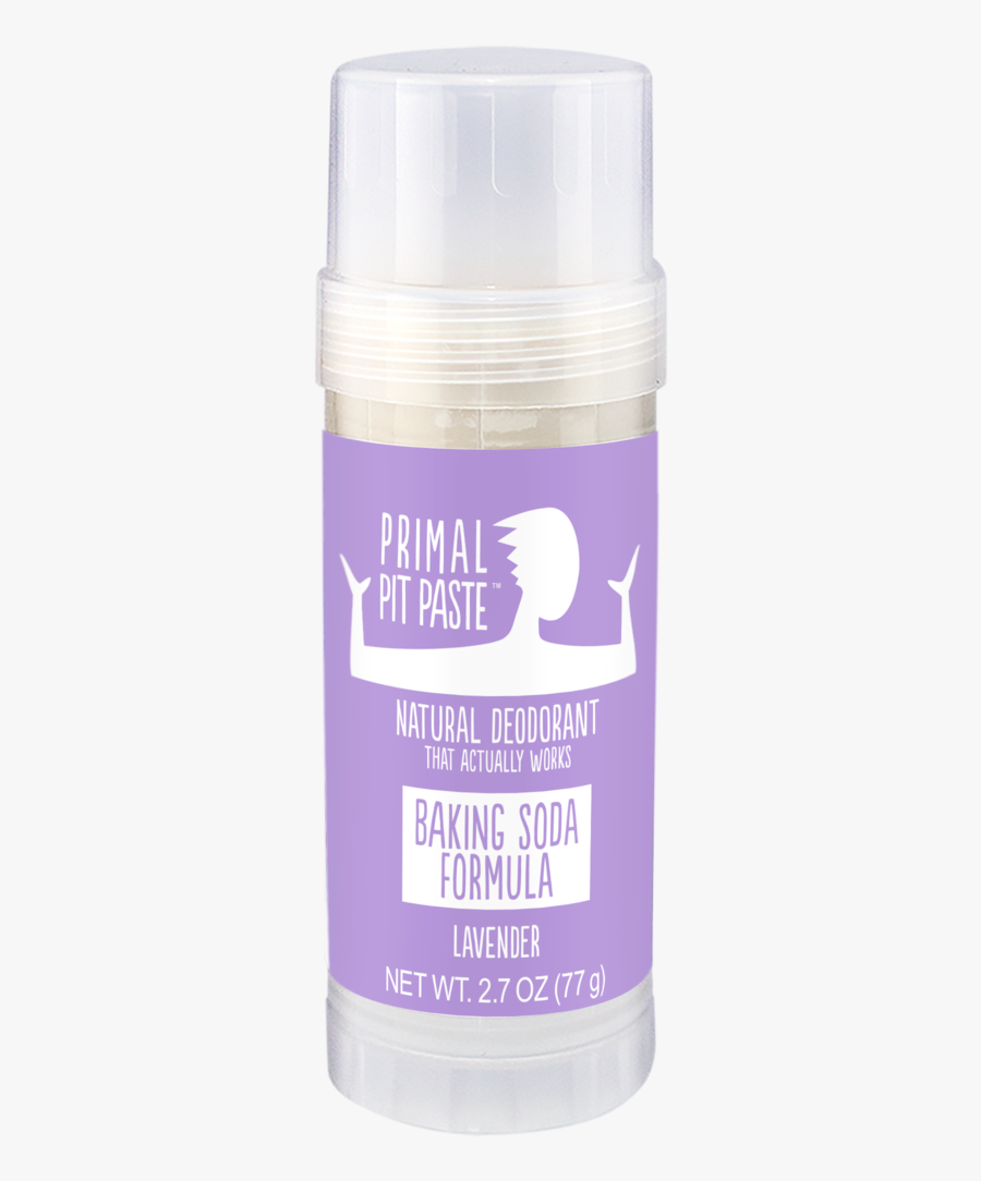 Lavender Natural Baking Soda Deodorant Stick - Squid, Transparent Clipart