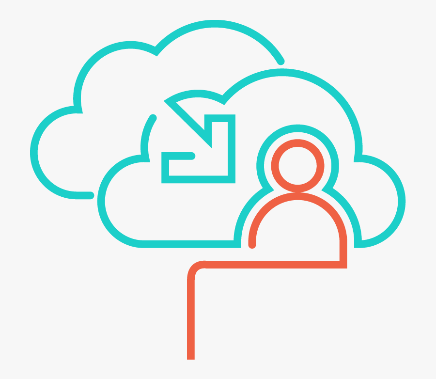 Icon Line Color Cloud Advisory And Migration Solutions2 - Portable Network Graphics, Transparent Clipart