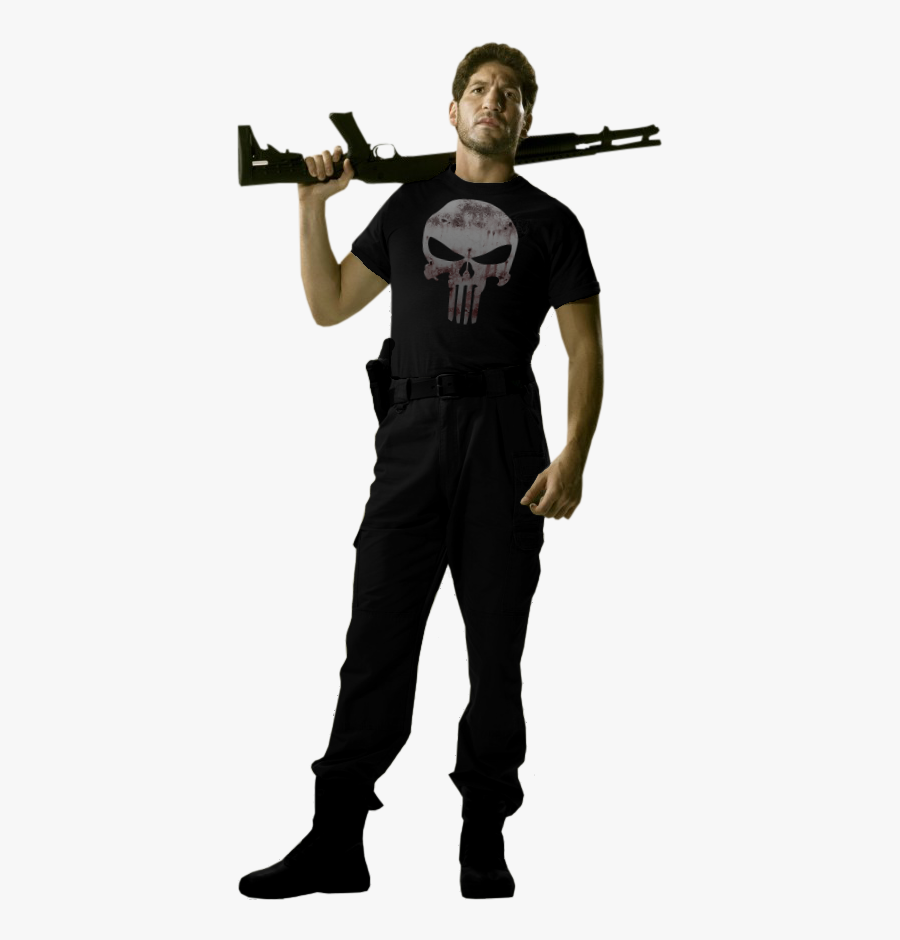 Punisher Png Picture - Jon Bernthal Punisher Png, Transparent Clipart