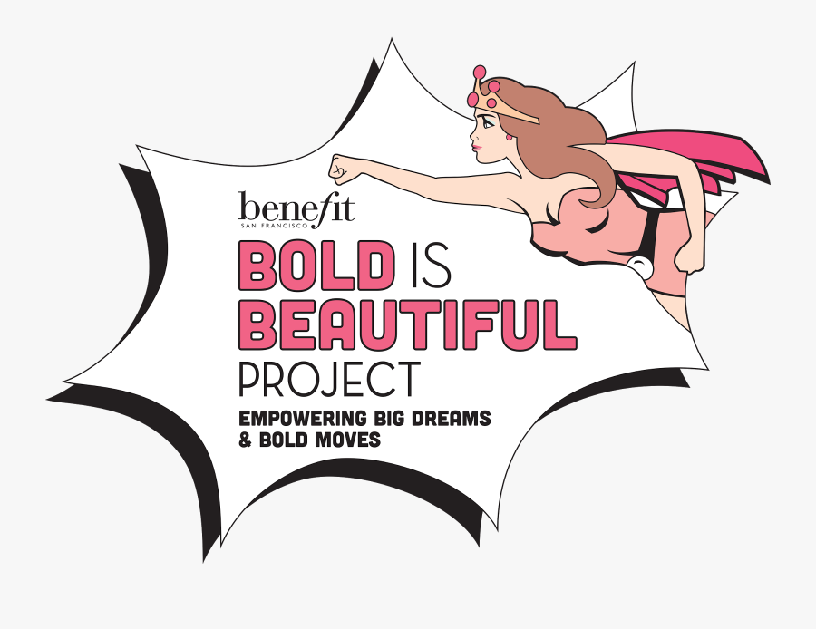 Transparent Baking Soda Clipart - Benefit Cosmetics Bold Is Beautiful, Transparent Clipart
