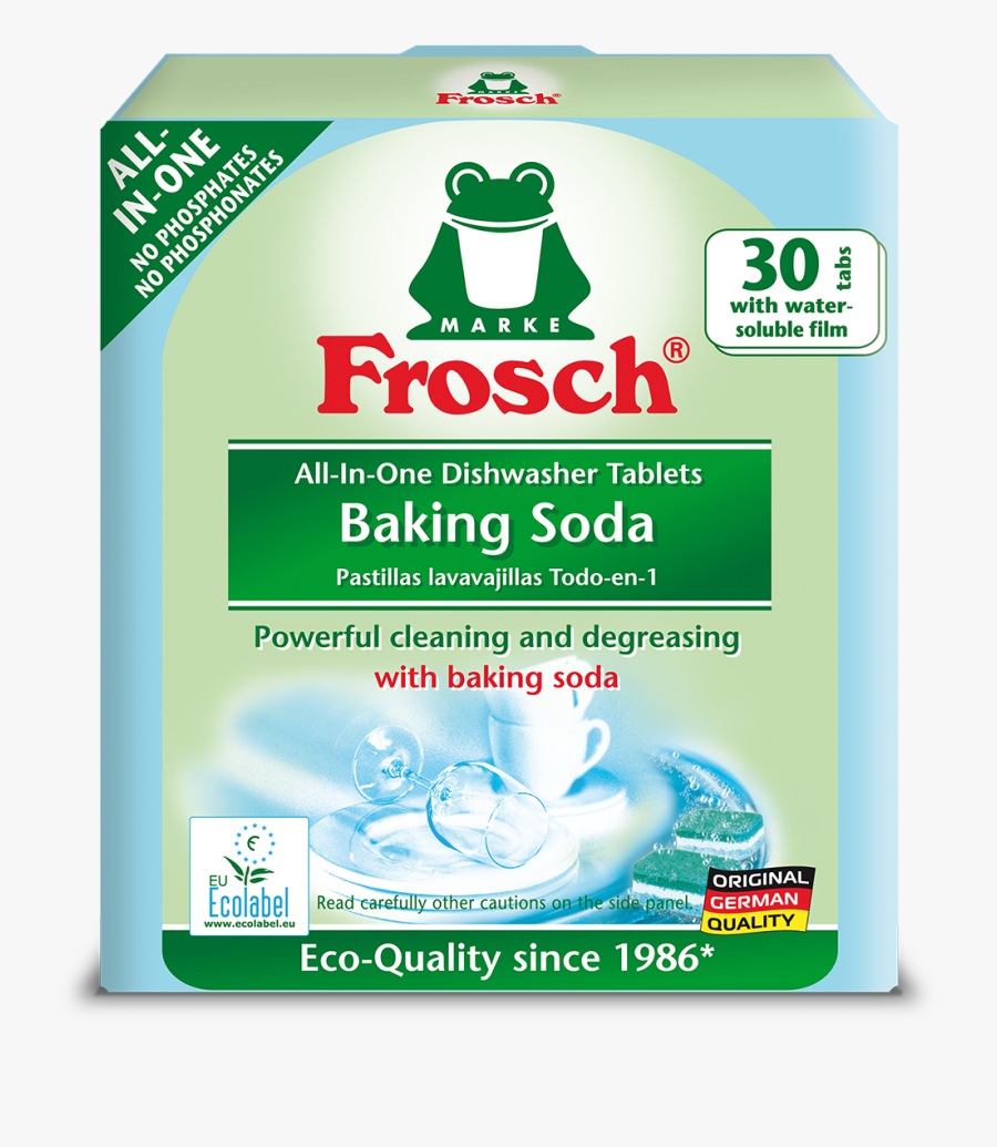 Baking Soda Washing Frosch, Transparent Clipart