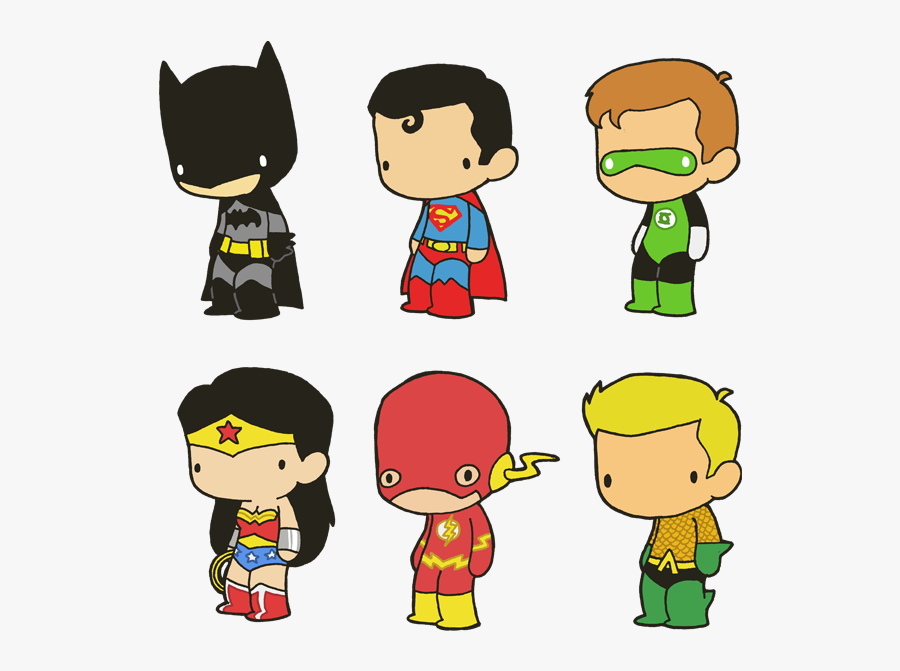 Wonder Woman Chibi Batman, Transparent Clipart