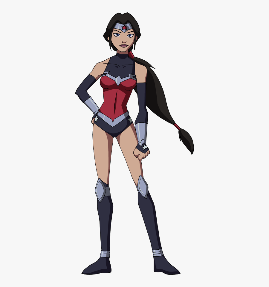 War Wonder Woman Cyborg The New 52 Drawing - Animated Wonder Woman Draw, Transparent Clipart
