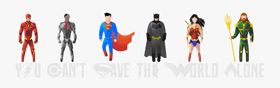 Transparent Justice League Png - Superman Vs Justice League Minimals, Transparent Clipart