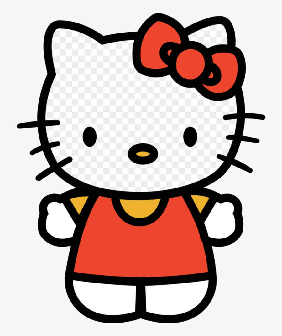 Hello Kitty Clipart Hostted Transparent Png - Hello Kitty Red Dress, Transparent Clipart