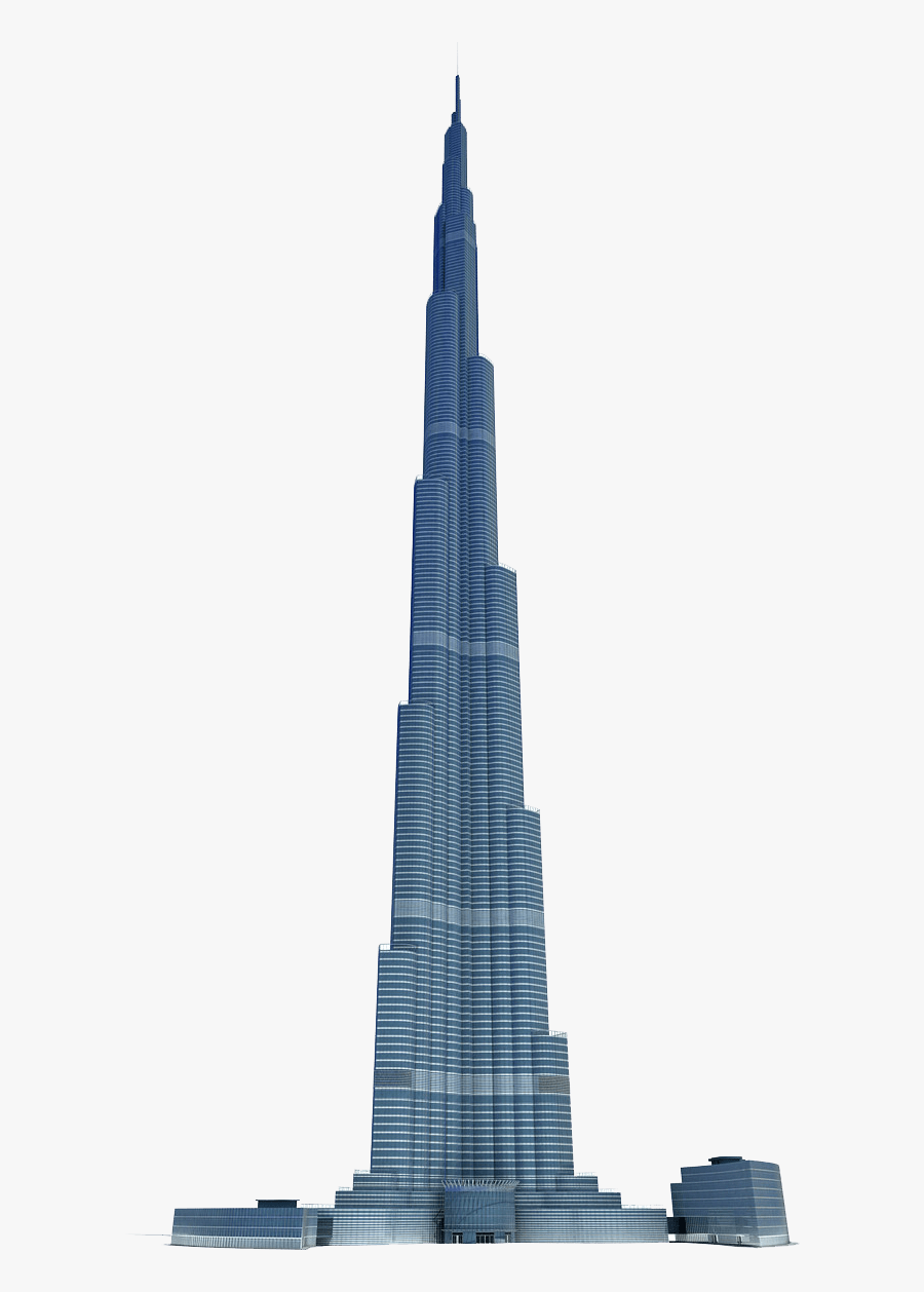 Tower Png - Burj Khalifa Model 3d, Transparent Clipart